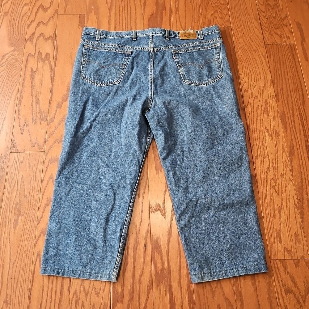 Levi's 540 Jeans Men's 48 X 30 Blue Denim Relaxed Fit Levi Strauss